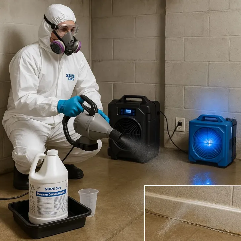 Sanitization and Odor Removal process in Arlington, GA