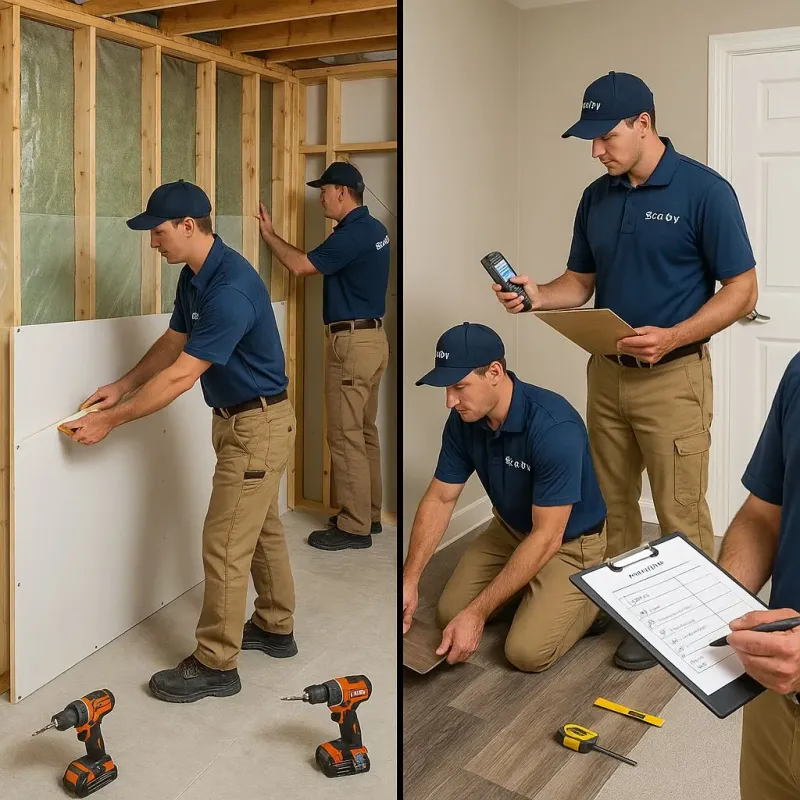 Repairs and Reconstruction process in Arlington, GA